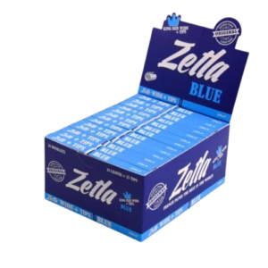 Zetla Rolling Papers Blue + Filters Wide (26 Packs)