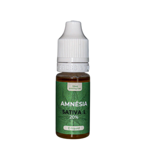 E-liquid CBD 20% Amnésia Sativa L, 10ml.