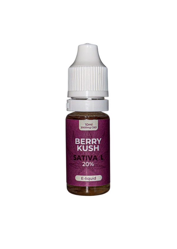 E-liquid CBD 20% Berry Kush Sativa L, 10ml.