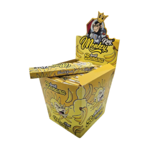 Mortalhas Monkey King Kingsize c/filtros Banana