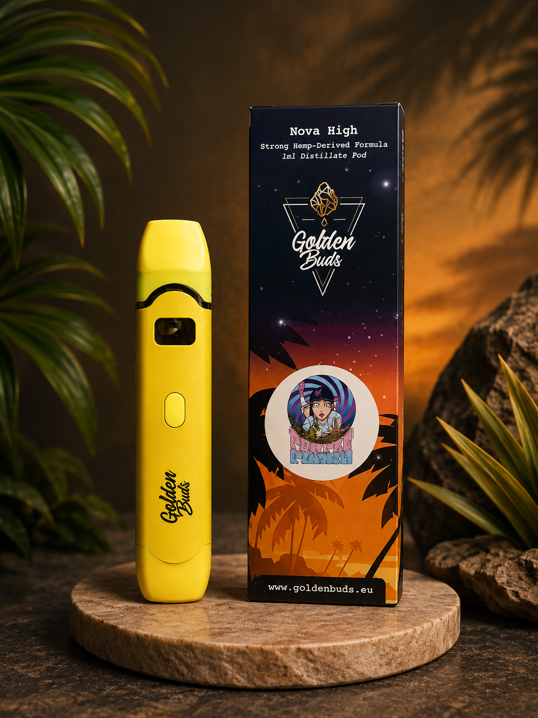 Golden Buds Nova High – Pods 1ml Purple Punch